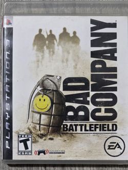 BAD COMPANY BATTLEFIED FOR PS3