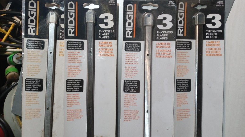 Ridgid 13" R4330 & 4331 Thickness Planer Blades