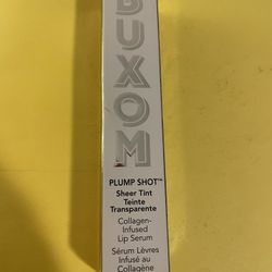 Buxom Plum Shot Sheer Tint Collagen-Infused Lip Serum! Reduce Lines!