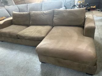 Sectional sofa 117”-60”