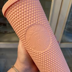 New Starbucks 24 oz Spring Collection 2020 Tumbler - Matte Pink