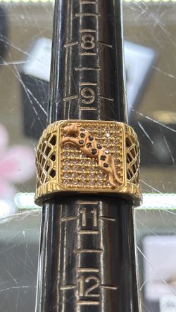 Jaguar ring 14k 7.1 g