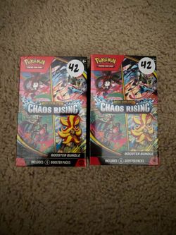 Pokemon Mega Evolution Chaos Rising Booster Bundle