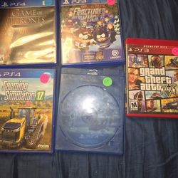 Ps4 and ps3 Games 