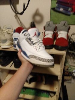 Jordan 3 True Blues Size 9