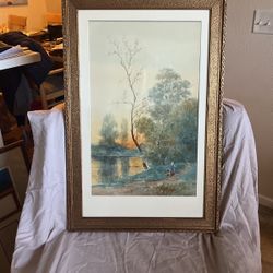 original Wm. Clausmann   21x32. beautiful frame