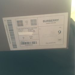 burberry size 9 