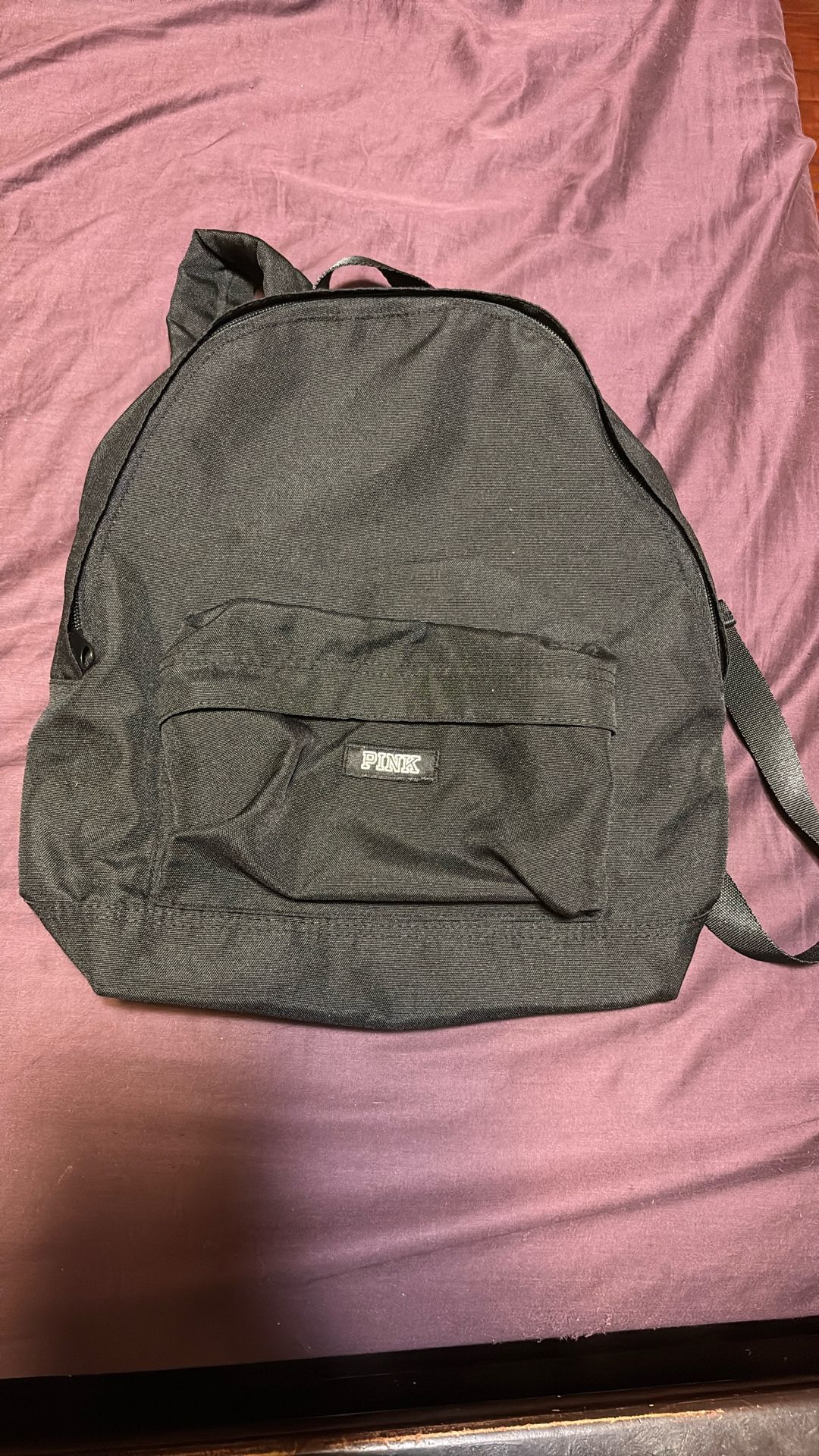 Black Backpack From Pink