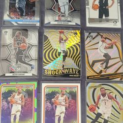 Kevin Durant 9 Basketball Trading Card Bundle
