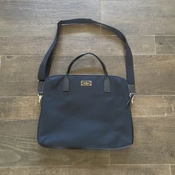 Kate Spade Black Nylon Laptop Shoulder Work Travel Briefcase/Bag
