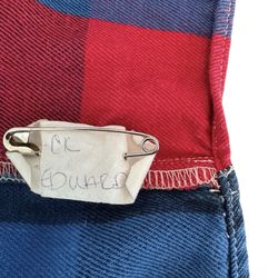 Movie and Tv Show Clothes XL shirt WITH ACTOR CK EDWARD COSTUMES DEPARTMENT TAG