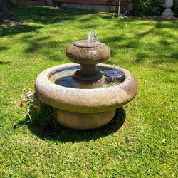 1950s Vintage Stone Fountain 