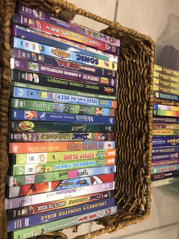 40 Kid Movies/DVD Videos