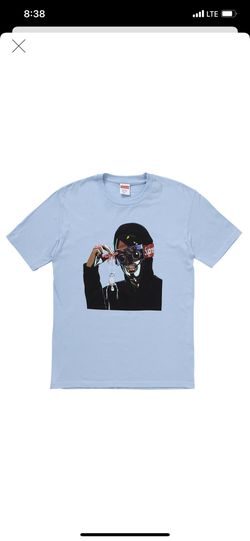 Supreme creeper tee Medium light blue