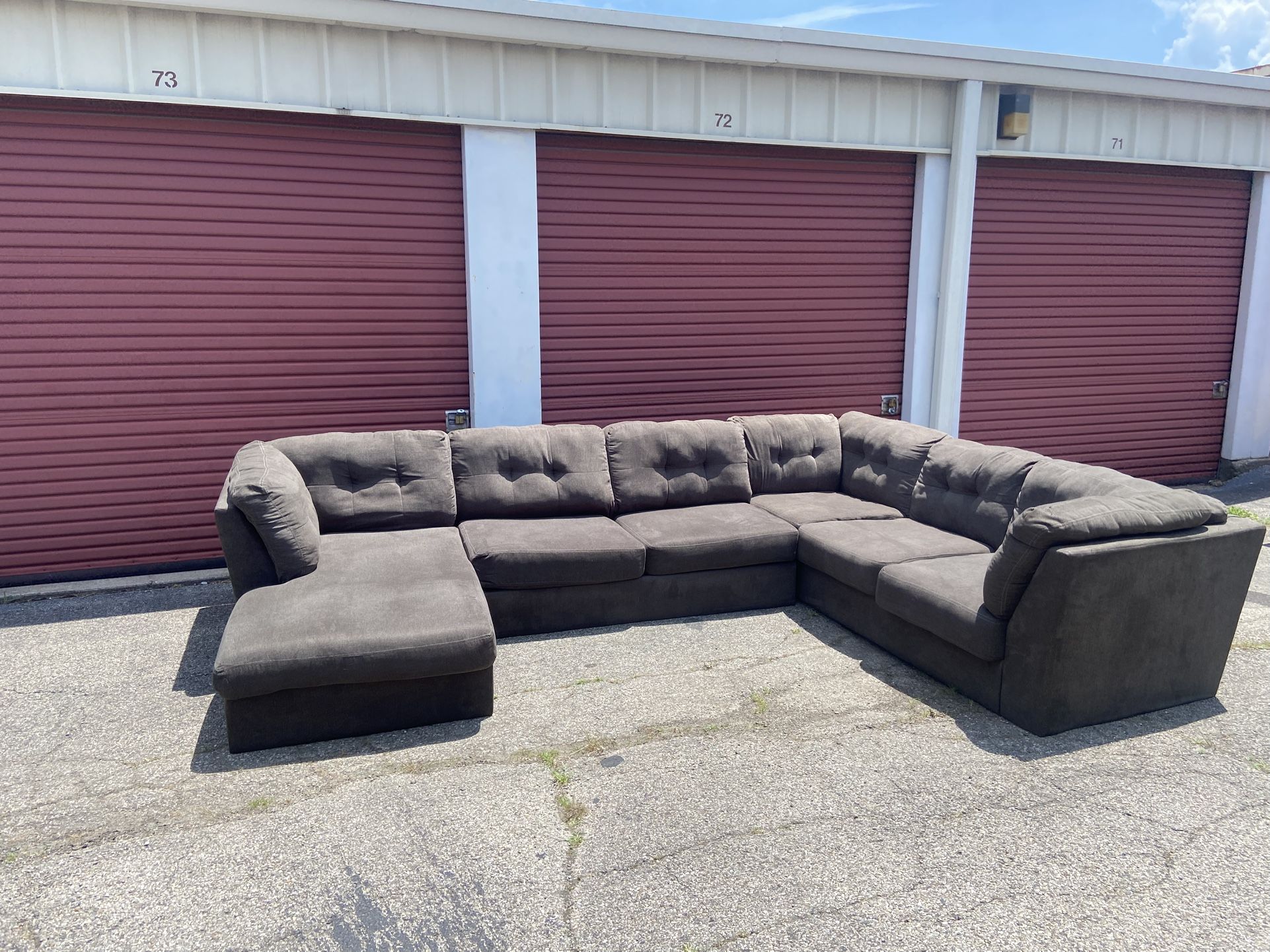 Gray Sectional ( Free Delivery)
