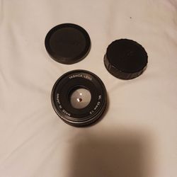 Yashica Lens Ml  50mm 1 2