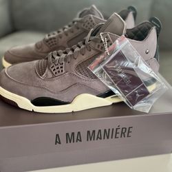Brand New! AIR JORDAN 4 "A Ma Maniére - Violet Ore" Men’s 13