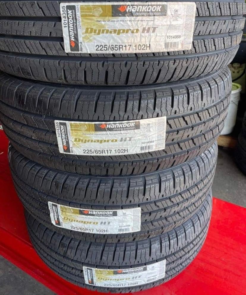 Hankook Dynapro HT RH12 225/65R17 225/65/17 Hankook Dynapro HT Set of New Tires Set de Llantas Nuevas