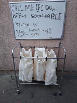 Laundry  Sorter Cart 