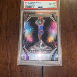 Rj Barrett Fireworks PSA 10