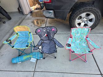 Toddle camping chairs