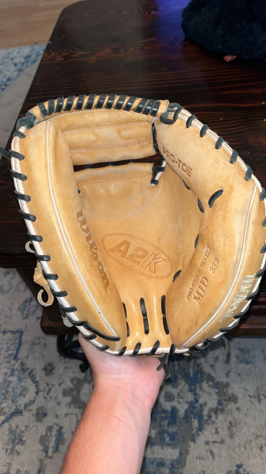 Wilson A2k catchers mitt