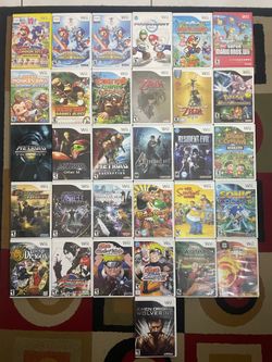 Nintendo Wii Video Games