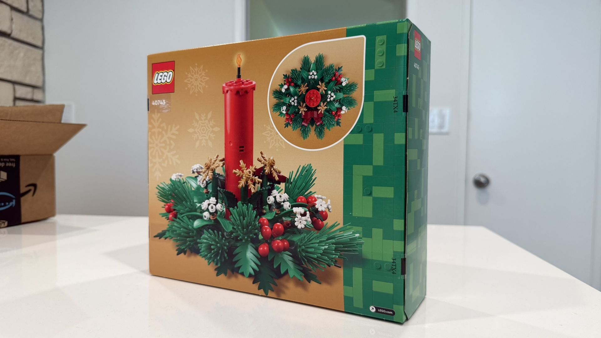 Lego Christmas Candle Table Decoration! NEW!!