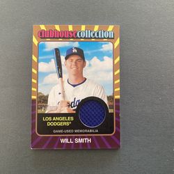 Will Smith Topps Heritage Relic Gold Parallel 