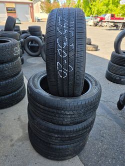 245/50/20 4 used tire for sale