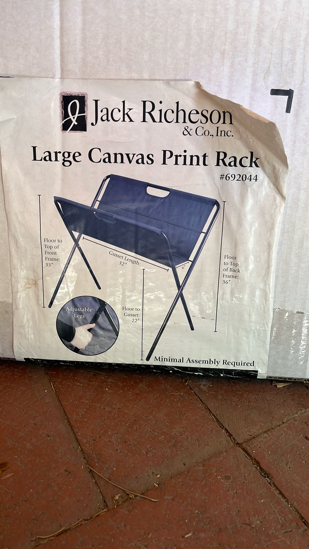 Large Canvas Print Rack