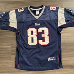 Wes Welker New England Patriots Reebok NFL Jersey Size Youth XL 18/20