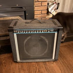80s peavey bandit 112 teal strip (TRADES)