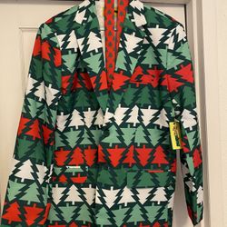 Pine Playboy Men’s Blazer/Jacket, Ugly Christmas