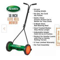 Mower (Scott’s) Reel Mower 
