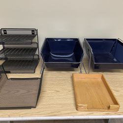 Desk File Trays Bundle 