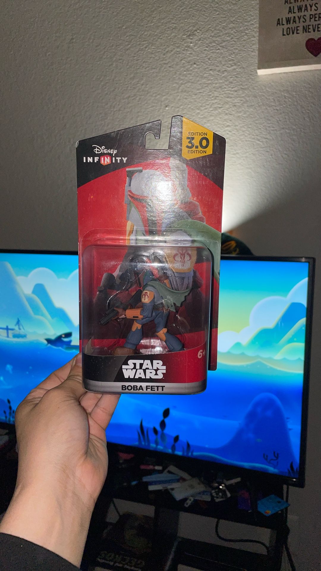 Disney Infinity Boba Fett In Box