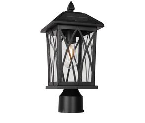 Solar lights for outdoor poles 2 pack