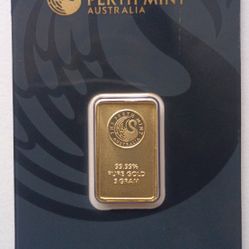 5 -Gram Gold Bar (Perth Mint)
