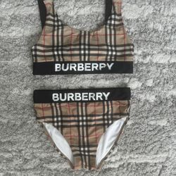 Girls Burberry Swimsuit