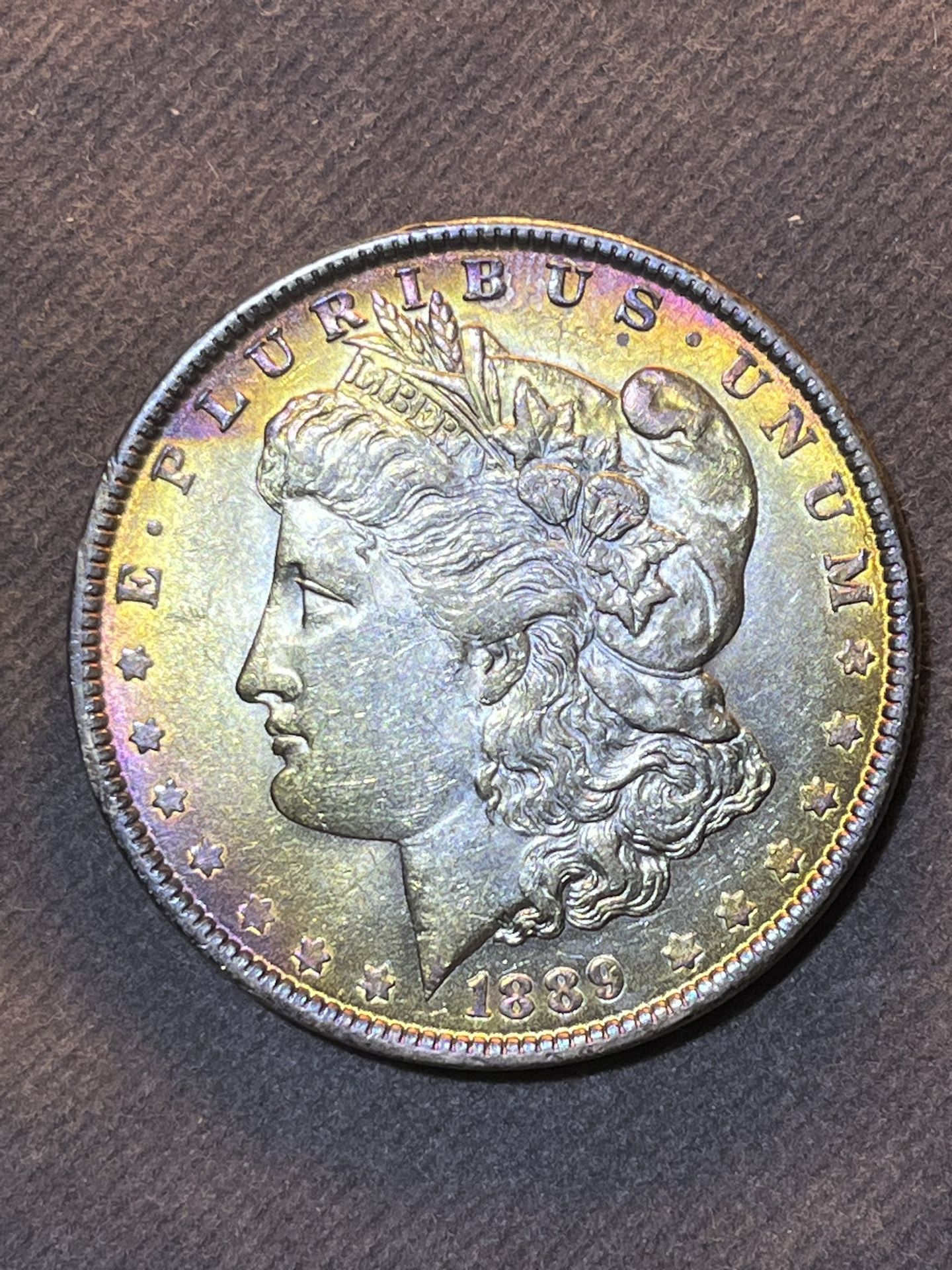 1889 1$ Morgan Silver dollar