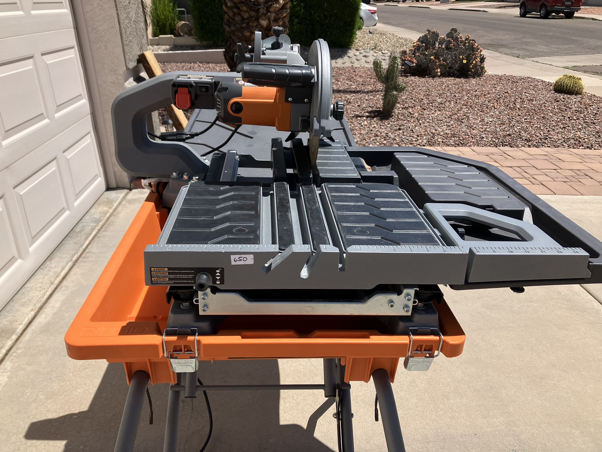 Ridgid 10” Tile Saw R4092 for Sale in Avondale, AZ OfferUp