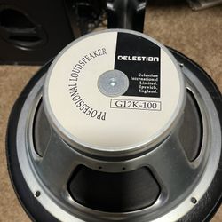 Celestion G12K-100 8ohm guitar speaker.