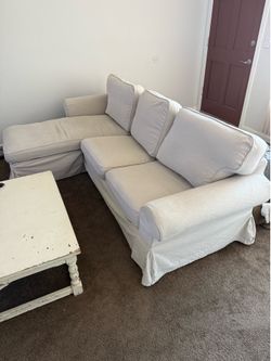 White couch