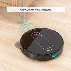 new Robot Vacuum, Robotic Vacuums 2.75" Slim 1500PA Strong Suction, Self-Charging Robot Vacuum Cleaner, 100 Mins Runtime 6 Cleaning Modes Quiet Auto