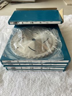 New Vintage 6” Matsushita Saw Blade Priced Per Each