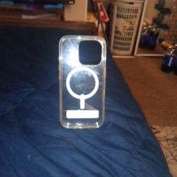 iPhone 16 Clear Cover Case With Stand 