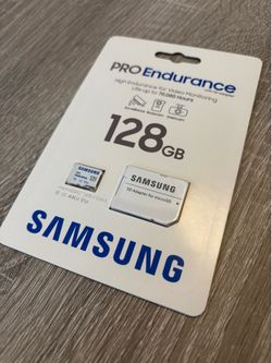 Samsung SD card 128GB and adapter
