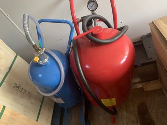 20 gallons sand blaster all complete 100.00 new