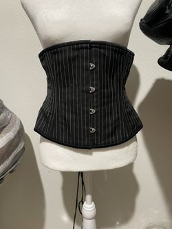 Pinstripe Corset Orchard Corsets size large